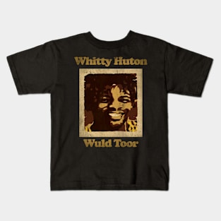 Vintage Whitty Hutton Light Frame Kids T-Shirt